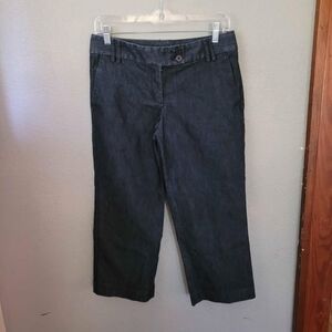 Express Editor Cropped Dress Jeans Womens size 4 Stretch